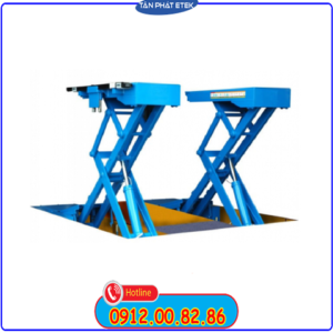 Cầu nâng cắt kéo nâng bụng 3,5 tấn Banzai