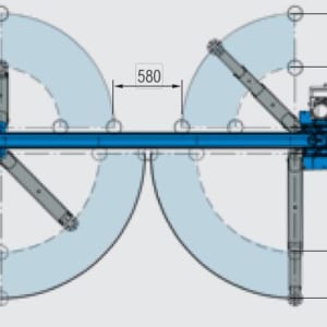 Bản vẽ cầu nâng 2 trụ RAV