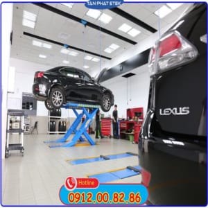 Cầu nâng cắt kéo carleo 3,5 tấn