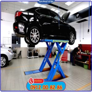 Cầu nâng cắt kéo carleo 3,5 tấn