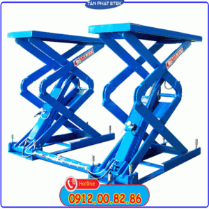 Cầu nâng cắt kéo nâng bụng 3 tấn Carleo