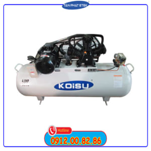 Máy nén khí piston 320 lít 4hp Koisu