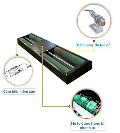 Bệ lô kiểm tra phanh Be lo kiem tra phanh