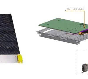 Dây chuyền thiết bị đăng kiểm xe cơ giới 20 Tấn 4 Thiet bi kiem tra truot ngang